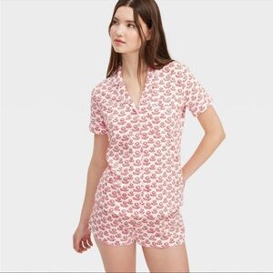 Roller Rabbit Pajama Set Red M